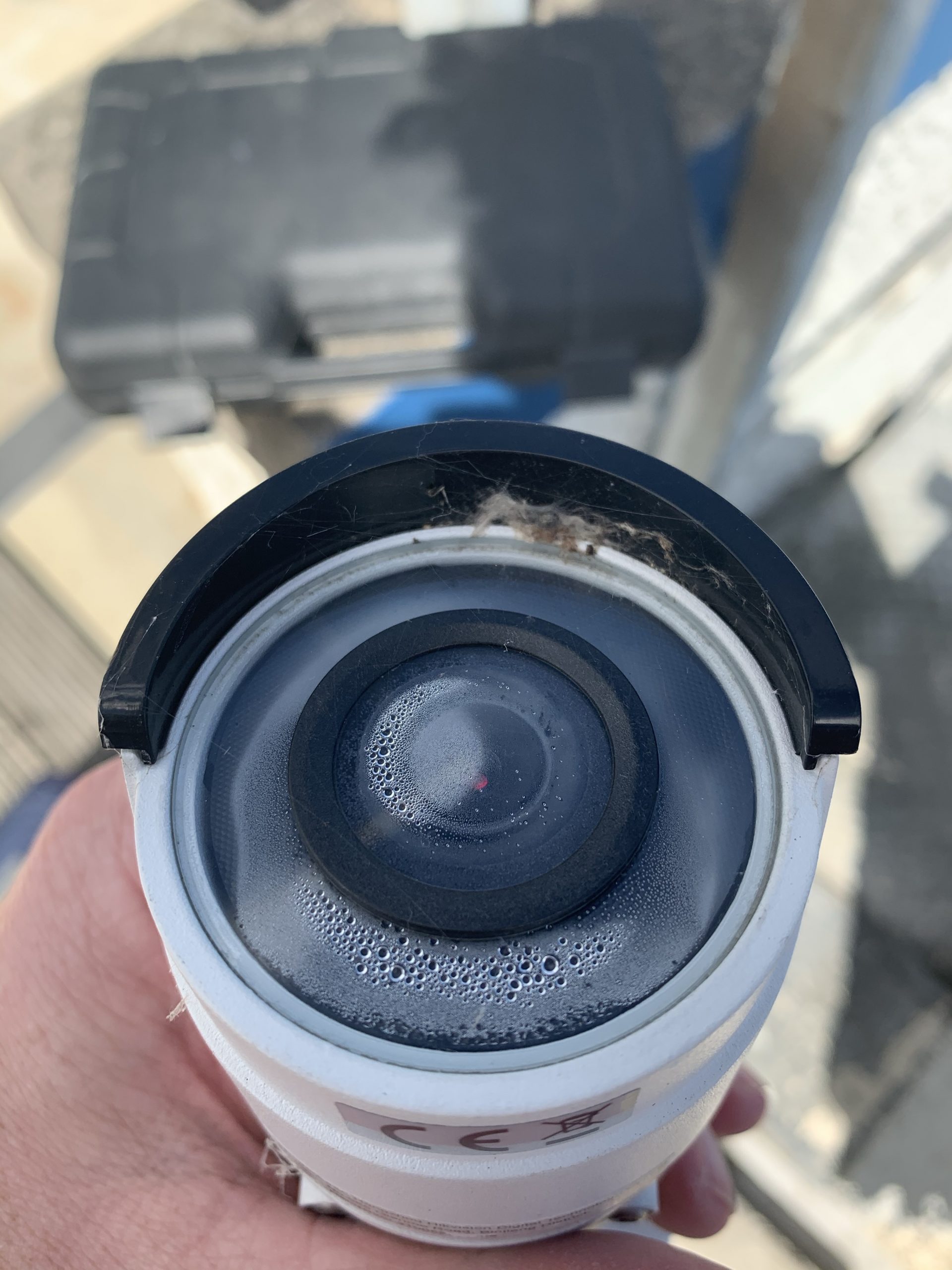 Drying a camera